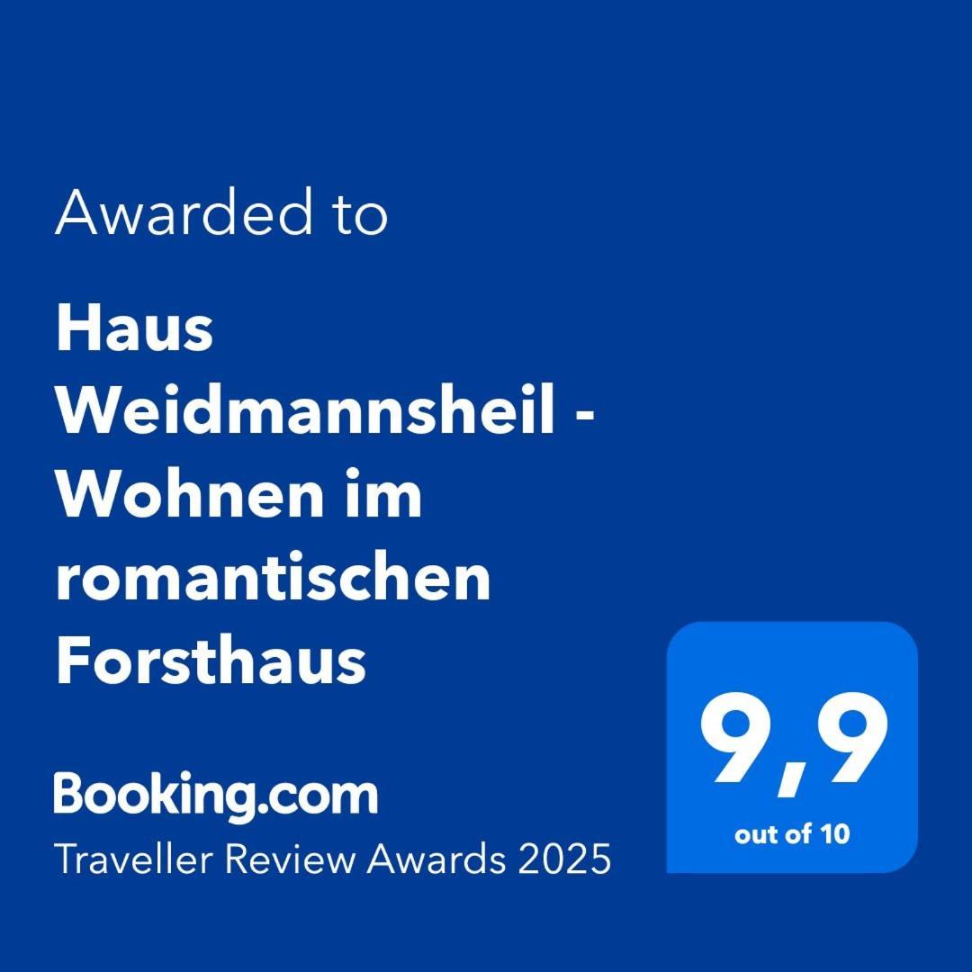 Haus Weidmannsheil - Wohnen Im Romantischen Forsthaus Верфен Экстерьер фото